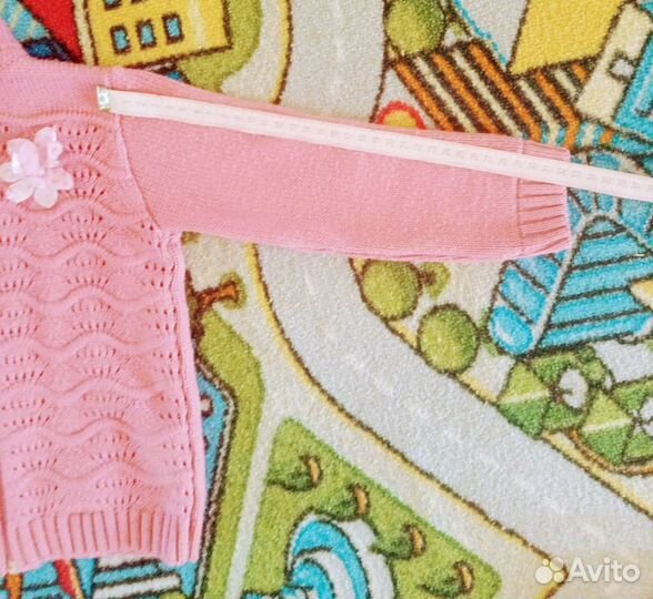 Кофта на молнии для девочки 2-3 года