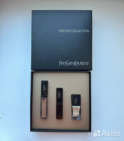 YSL набор лак хайлайтер блеск винтаж