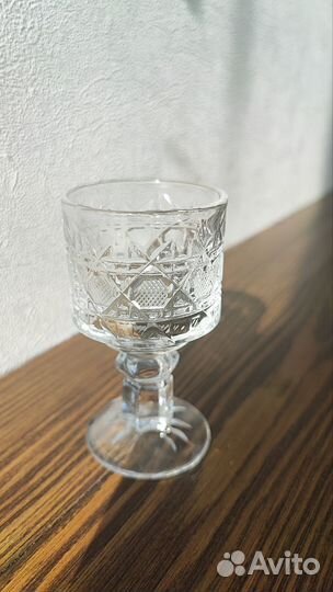 Графин(штоф) СССР хрусталь с рюмками