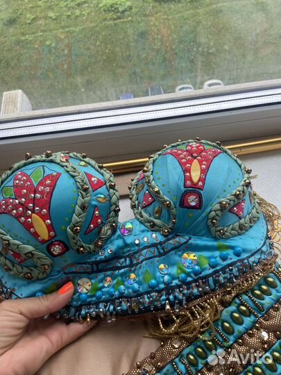 Костюм для восточных танцев клеопатра