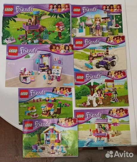 Конструктор Lego Лего friends 12 кг, 26 наборов