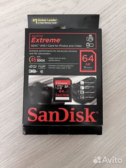 Карта памяти sandisk