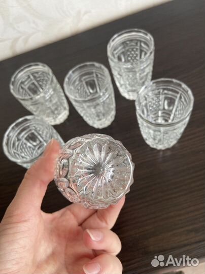 Хрустальные рюмки СССР