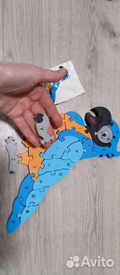 Деревянные пазлы