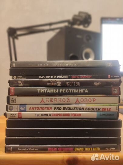 DVD Диски с играми для пк