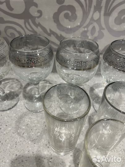 Бокалы, рюмки, стаканы