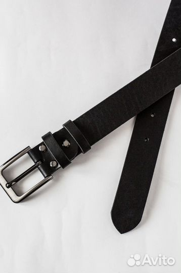 Ремень кожаный ручной работы