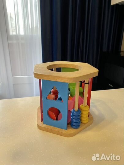 Сортер деревянный Развивающие игрушки