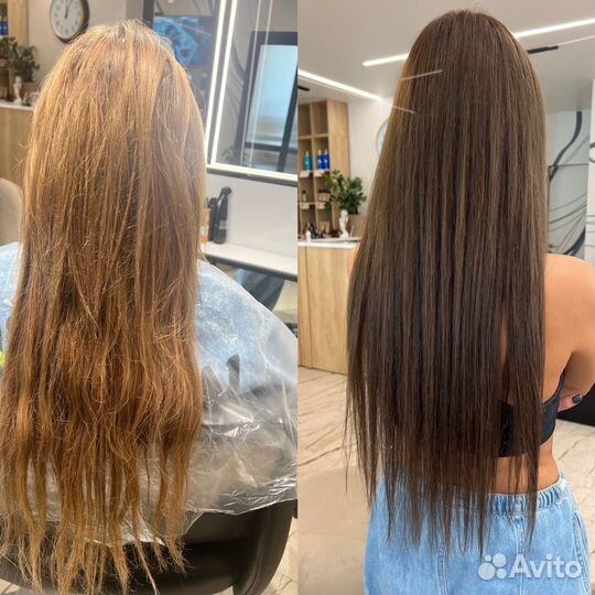 Окрашивание волос, укладки, локоны