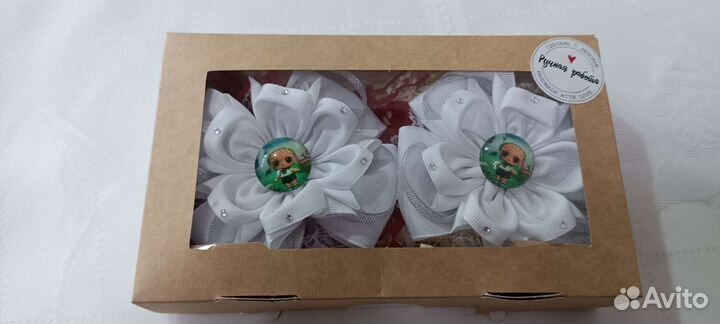 Резинки для волос ручной работы