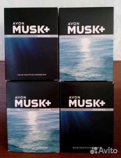 Avon муж.туал. вода Musk Marine и Musk Intense