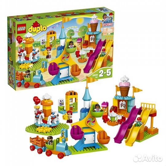 Lego duplo 10840 новый Большой парк аттракционов