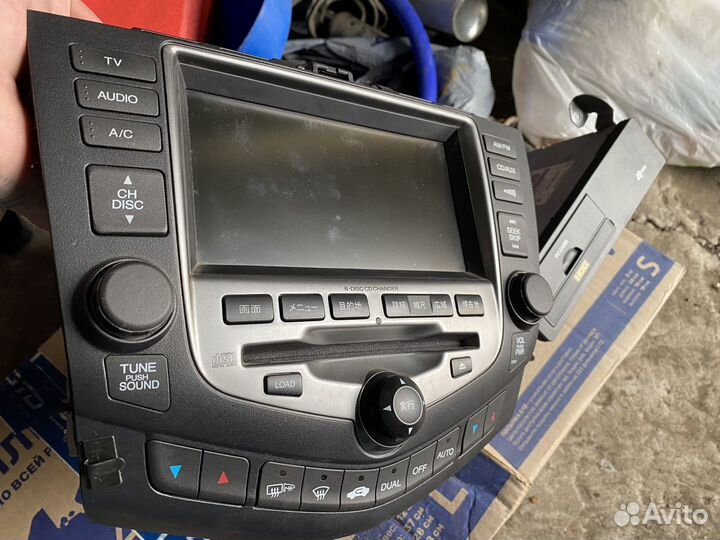 Магнитола Honda accord 7 internavi