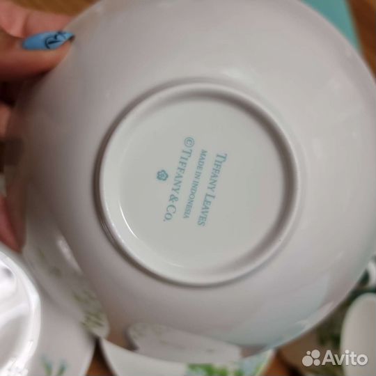 Набор столовой посуды Tiffany Leaves