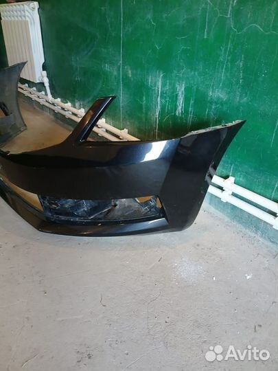 Бампер передний skoda octavia а7