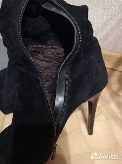 Сапоги женские ботфорты зимние 39