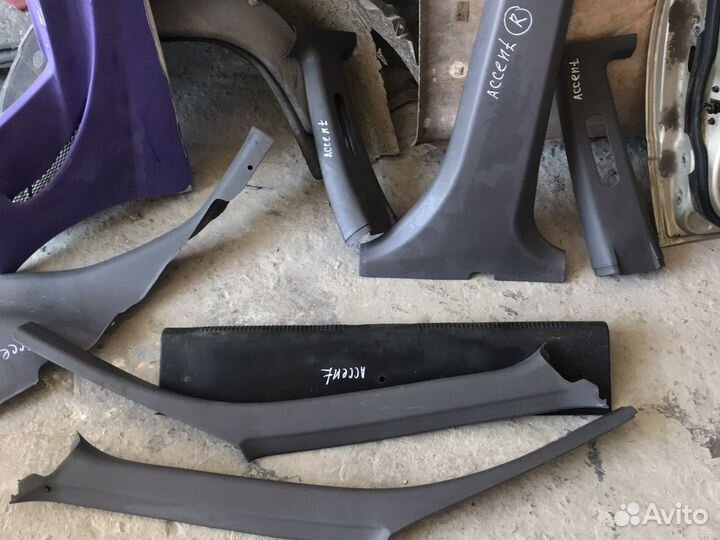 Пластик салона на акцент