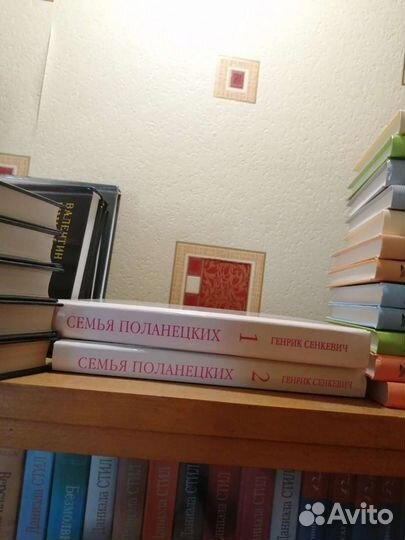 Книги Толстого, Бунина, Паустовского,Чехова