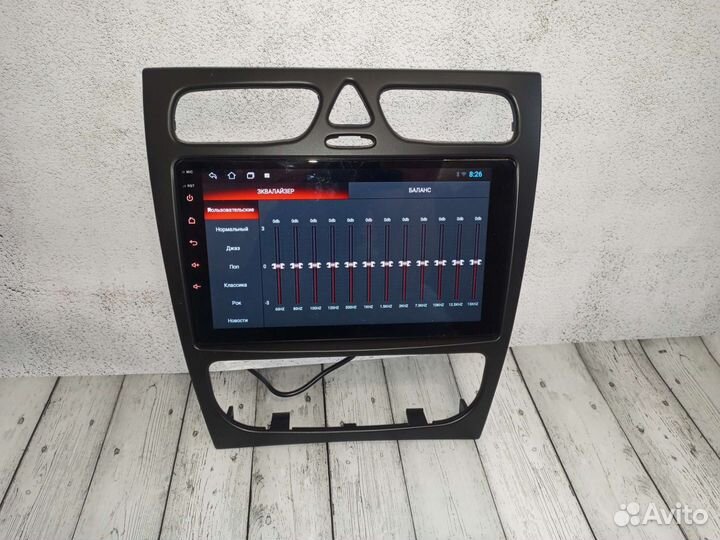 Магнитола Mercedes w203 2000-2004 андроид IPS