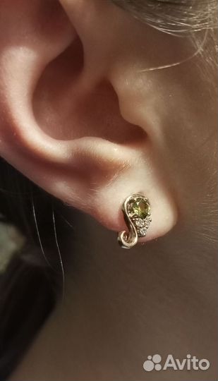 Серебряные серьги