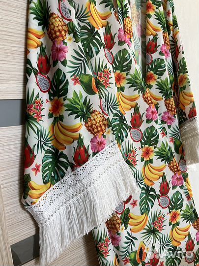 Накидка пляжная фрукты