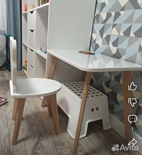 Детский стол и стул/ Запечатан. Новый