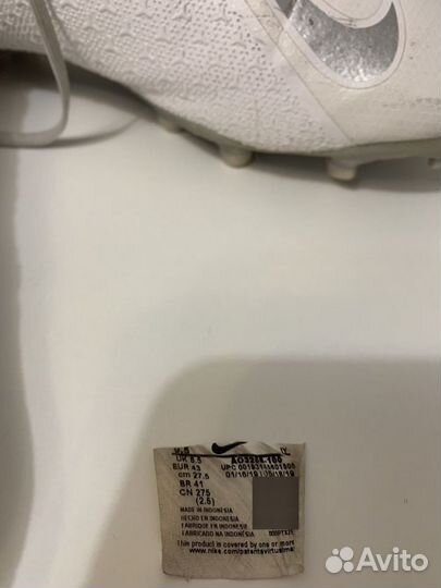 Бутсы nike phantom vision42 размер