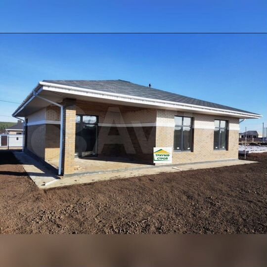 Коттедж 133 м² на участке 8 сот.