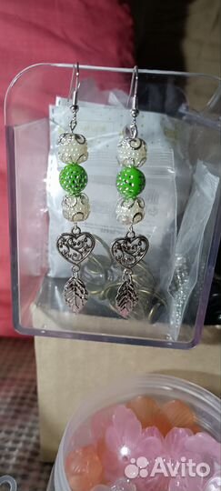 Серьги ручная работа