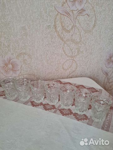 Стопки хрустальные