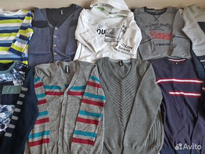 Вещи пакетом для мальчика р134-140-146
