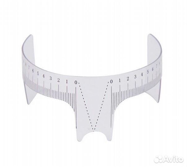 Линейка для бровей