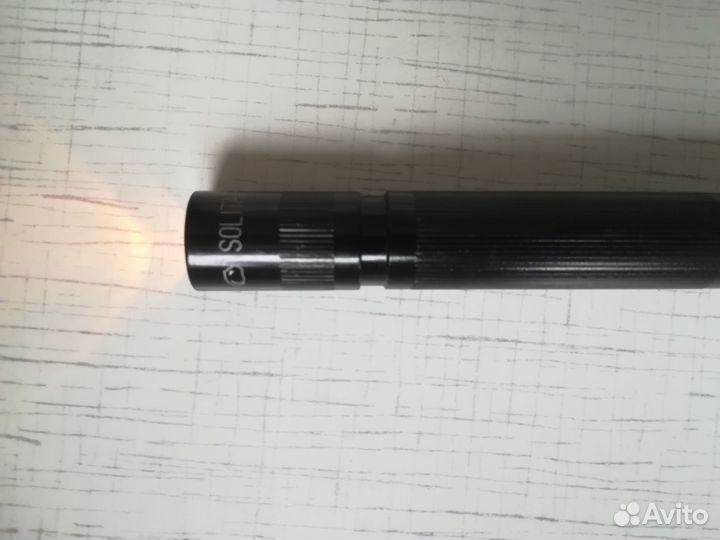 Новый. Фонарик-брелок мини, точечный, металл, США