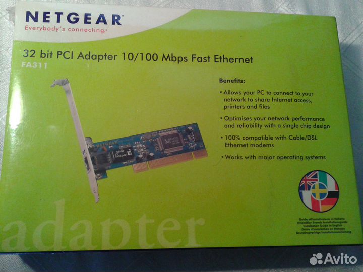 Адаптер сетевой новый