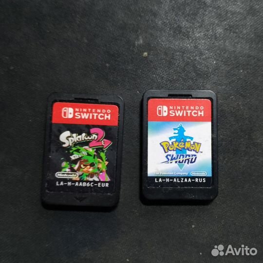 Картриджи nintendo switch