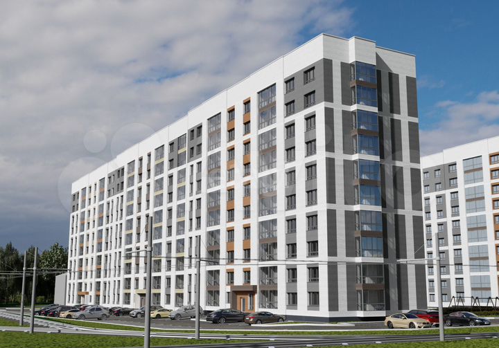 2-к. квартира, 33,8 м², 7/10 эт.