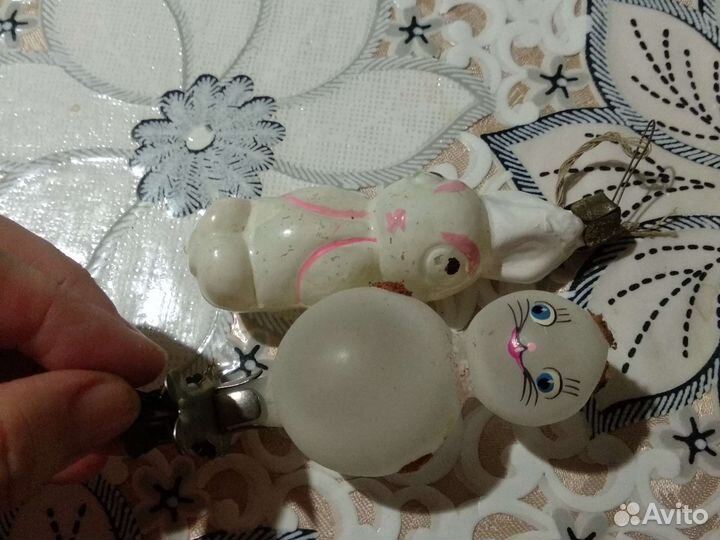 Елочные игрушки СССР