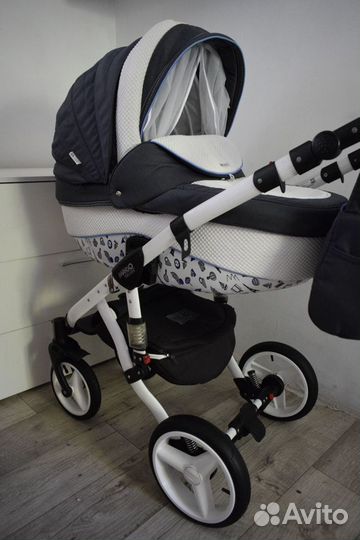 Коляска 3в1 Bebe-mobile (Adamex Barletta)