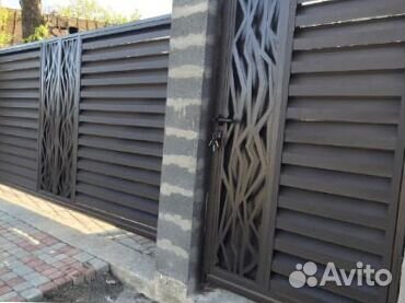 Отканые ворота от производидтеля