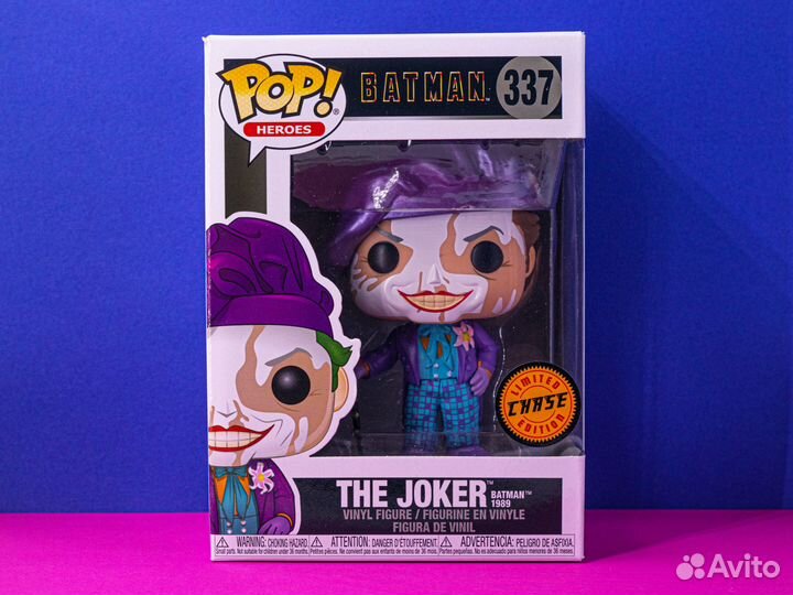 Funko POP DC The Joker 1989 (Chase) #337