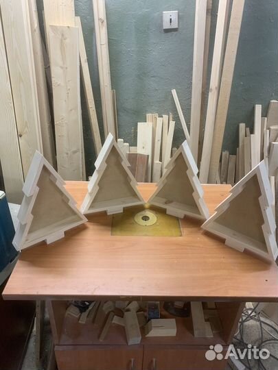 Деревянный подарочный бокс 