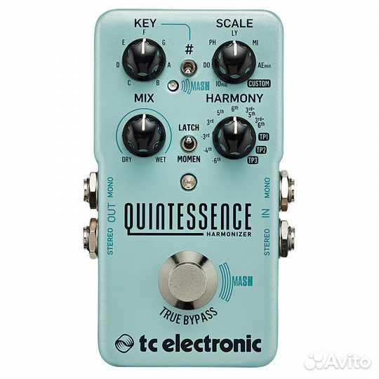 Напольная педаль TC electronic quintessence harmon