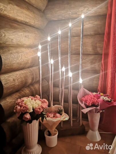 Свечи для фотозоны