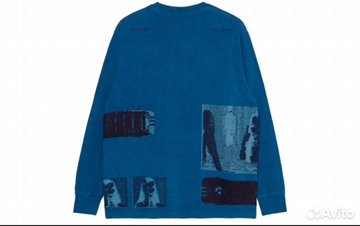 Лонгслив Cavempt Total Blue