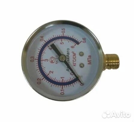 Манометр для насоса, 6 атм. DP-118