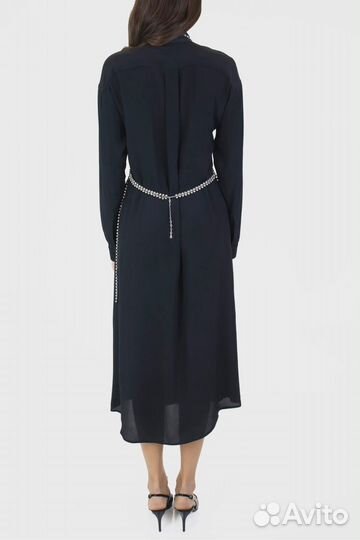 Beatrice B платье-рубашка чёрное/Т/синее 303526