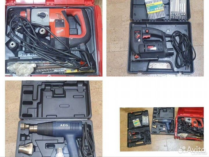 Аренда инструмента. Перфоратор вакуумный насои т.д