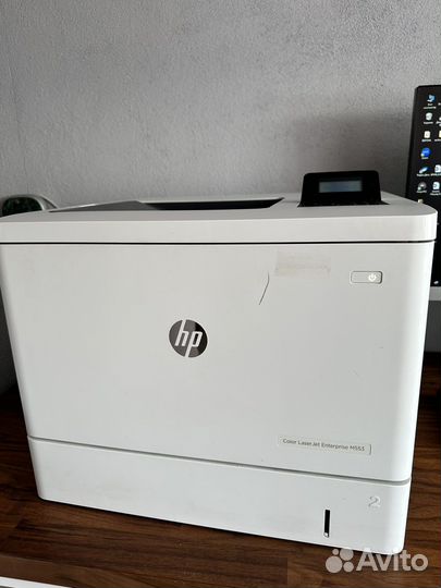 Цветной лазерный принтер HP laserjet m553