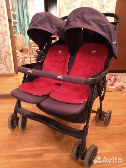 Прогулочная коляска для двойни Joie