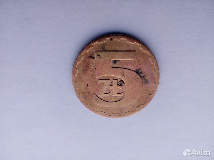 5 злотых 1975 год - Польша